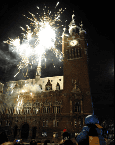 Feux d'artifice à Sauville